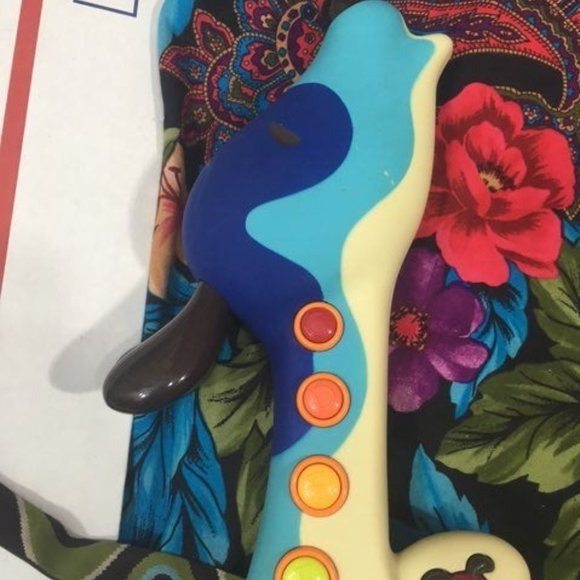 Children's Rocking Dog Woof Guitar Musical Instrument Toy Kids Lights Sounds - Picture 6 of 7